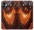 S0414 Dragon de feu Etui Coque Housse pour Samsung Galaxy A06