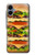S0790 Hamburger Etui Coque Housse pour Samsung Galaxy A06