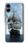 S1096 Bateau à voile dans un océan Etui Coque Housse pour Samsung Galaxy A06