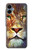S1354 Lion Etui Coque Housse pour Samsung Galaxy A06