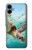 S1377 Océan tortue de mer Etui Coque Housse pour Samsung Galaxy A06
