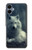 S1516 Loup blanc Etui Coque Housse pour Samsung Galaxy A06