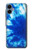 S1869 Tie Dye Bleu Etui Coque Housse pour Samsung Galaxy A06