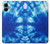 S1869 Tie Dye Bleu Etui Coque Housse pour Samsung Galaxy A06