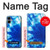 S1869 Tie Dye Bleu Etui Coque Housse pour Samsung Galaxy A06