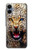 S1932 Bleu yeux Léopard Etui Coque Housse pour Samsung Galaxy A06