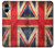S2303 Drapeau britannique UK Millésime Etui Coque Housse pour Samsung Galaxy A06