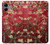 S2414 Rouge Fleur amandier Van Gogh Etui Coque Housse pour Samsung Galaxy A06