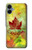 S2523 Canada Feuille d'érable d'automne Etui Coque Housse pour Samsung Galaxy A06