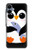 S2631 Mignon Bébé Pingouin Etui Coque Housse pour Samsung Galaxy A06