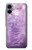 S2690 Cristaux améthyste imprimés graphiques Etui Coque Housse pour Samsung Galaxy A06