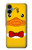 S2760 Canard Tuxedo jaune Dessin animé Etui Coque Housse pour Samsung Galaxy A06