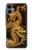 S2804 Dragon d'or imprimé chinois Etui Coque Housse pour Samsung Galaxy A06