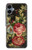 S3013 Roses Antique Millésime Etui Coque Housse pour Samsung Galaxy A06