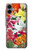 S3205 Fleurs Art Retro Etui Coque Housse pour Samsung Galaxy A06