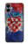 S3313 Croatie Drapeau graphique Football Millésime Etui Coque Housse pour Samsung Galaxy A06