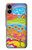 S3407 hippie Art Etui Coque Housse pour Samsung Galaxy A06