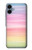 S3507 Coloré Arc-en-ciel pastel Etui Coque Housse pour Samsung Galaxy A06