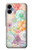 S3705 Fleur florale pastel Etui Coque Housse pour Samsung Galaxy A06