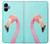 S3708 Flamant rose Etui Coque Housse pour Samsung Galaxy A06