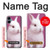 S3870 Mignon bébé lapin Etui Coque Housse pour Samsung Galaxy A06