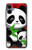 S3929 Panda mignon mangeant du bambou Etui Coque Housse pour Samsung Galaxy A06