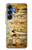 S0272 Egypte murale Art Etui Coque Housse pour Samsung Galaxy S25