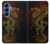 S0354 Dragon chinois Etui Coque Housse pour Samsung Galaxy S25