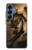 S0388 Dragon Etui Coque Housse pour Samsung Galaxy S25