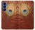 S0512 Paon Etui Coque Housse pour Samsung Galaxy S25