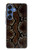 S0553 serpent Peau Etui Coque Housse pour Samsung Galaxy S25