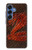 S0663 Cobra Serpent Peau Etui Coque Housse pour Samsung Galaxy S25