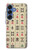 S0802 Mahjong Etui Coque Housse pour Samsung Galaxy S25