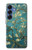 S0842 Blossoming Amandier Van Gogh Etui Coque Housse pour Samsung Galaxy S25