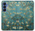 S0842 Blossoming Amandier Van Gogh Etui Coque Housse pour Samsung Galaxy S25