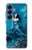 S0899 Sirène Etui Coque Housse pour Samsung Galaxy S25