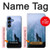 S0935 Loup Hurlant dans la forêt Etui Coque Housse pour Samsung Galaxy S25
