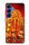 S1030 Dieu hindou Durga Puja Etui Coque Housse pour Samsung Galaxy S25