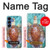 S1424 Tortue de mer Etui Coque Housse pour Samsung Galaxy S25