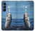 S1594 Pêche à l'achigan Etui Coque Housse pour Samsung Galaxy S25