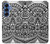 S1655 Tatouage maori Etui Coque Housse pour Samsung Galaxy S25