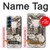 S1681 Dessin steampunk Etui Coque Housse pour Samsung Galaxy S25