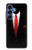 S1805 Costume Noir Etui Coque Housse pour Samsung Galaxy S25