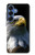 S2046 Aigle à tête blanche Etui Coque Housse pour Samsung Galaxy S25
