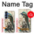 S2086 Peinture Paon Etui Coque Housse pour Samsung Galaxy S25