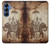 S2102 Art de la peinture thaïlandaise Bouddha sur Elephant Etui Coque Housse pour Samsung Galaxy S25