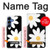 S2315 Fleurs de marguerite blanche Etui Coque Housse pour Samsung Galaxy S25