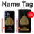 S2331 Feuille d'or bouddhiste Symbole de l'OM Etui Coque Housse pour Samsung Galaxy S25