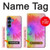 S2488 Tie Dye Couleur Etui Coque Housse pour Samsung Galaxy S25