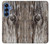 S2844 Vieux bois d'écorce graphique Etui Coque Housse pour Samsung Galaxy S25